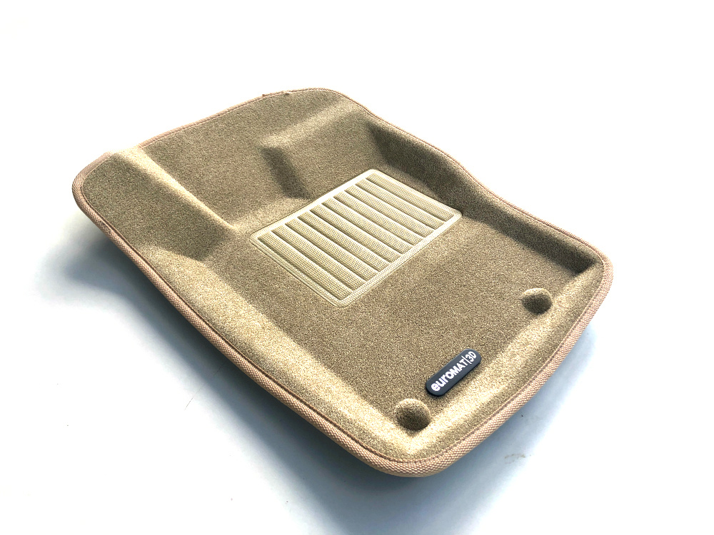 Коврики салона текст. 3D euro-std JAGUAR F-Pace (2016-) /LR RR Velar (2017-) (БЕЖ) (EMC3D) NP1